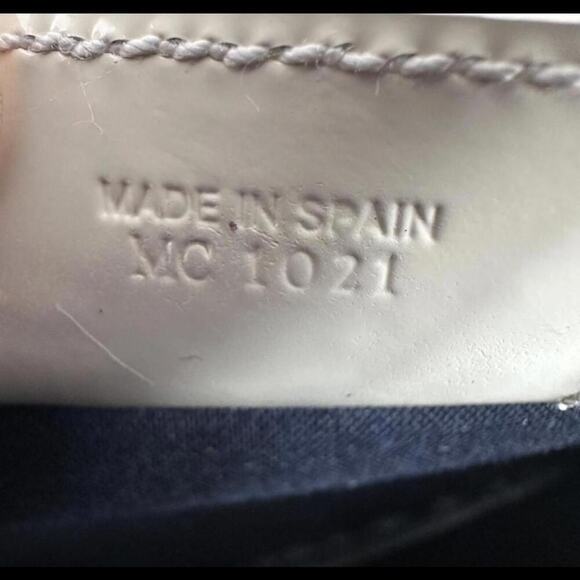 Christian Dior Trotter No. 1 Navy & White Cosmetic Pouch Bag (CDXX125) - Picture 12 of 15